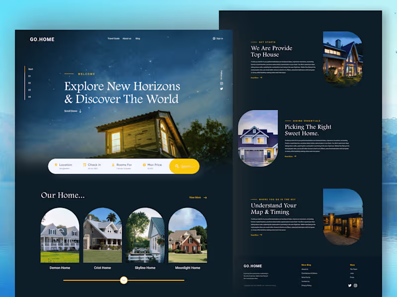 Cover image for Real Estate Landing Page | Figma