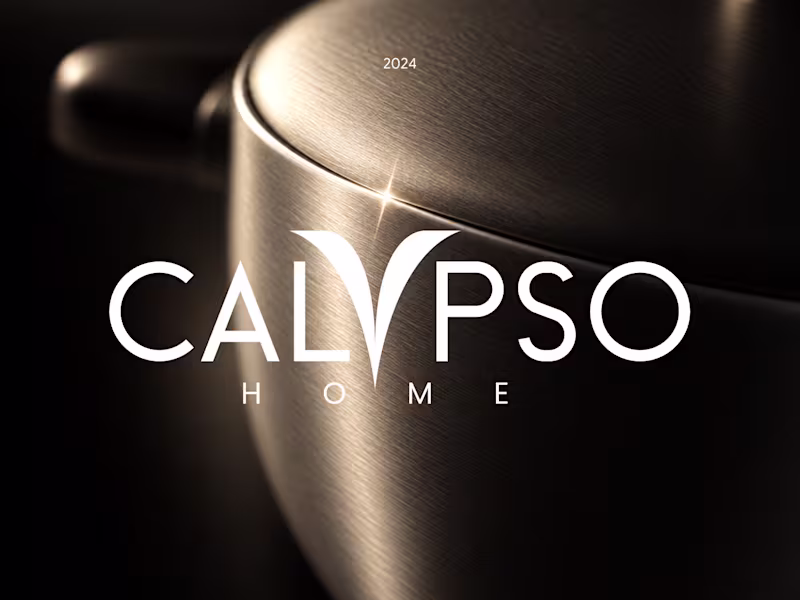 Cover image for Calypso Home ✦ logo design for a homeware brand, 2024.