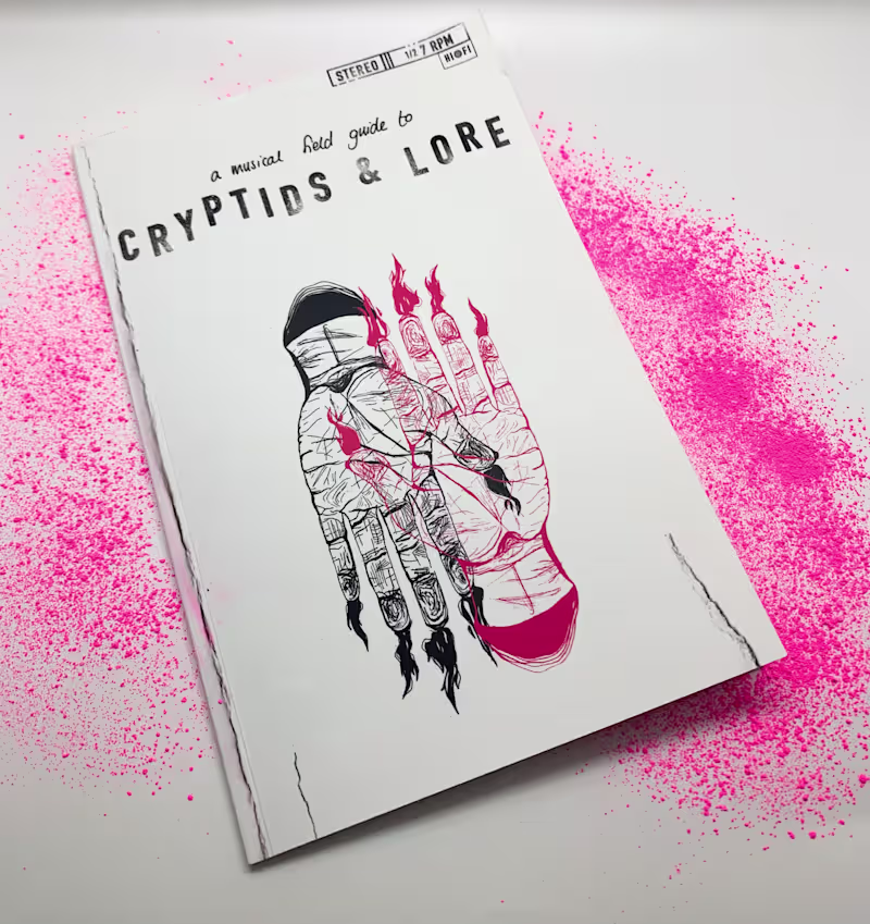 Cover image for A Musical Field Guide to Cryptids & Lore (2020)