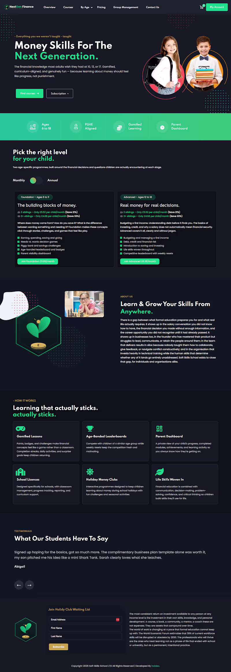 Cover image for Built a fully customized eLearning platform designed for bot...