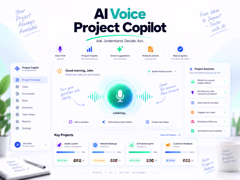 Cover image for AI Voice Project Copilot for