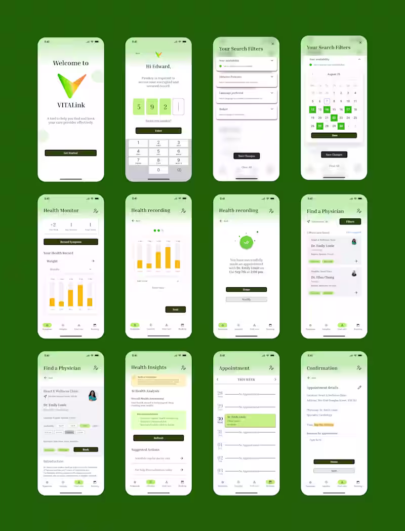 Cover image for Telehealth end-to-end UI