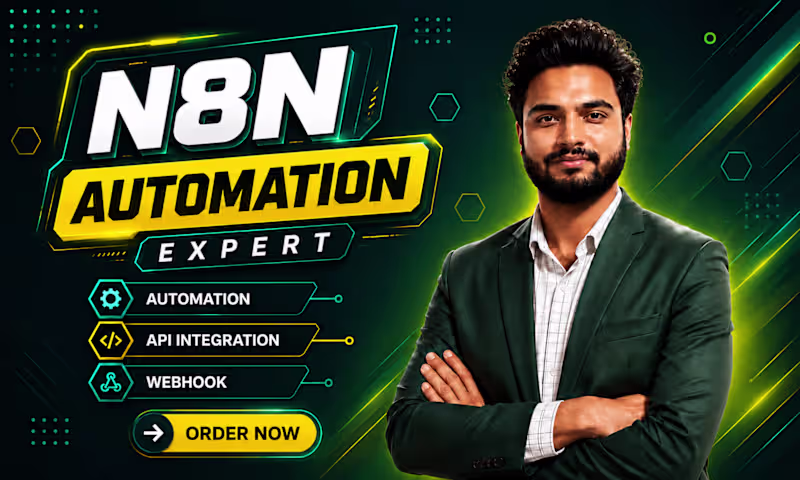 Cover image for Custom n8n Workflow Automation