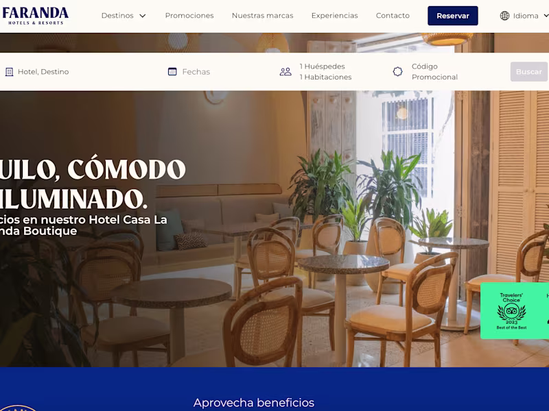 Cover image for Faranda Hotels & Resorts