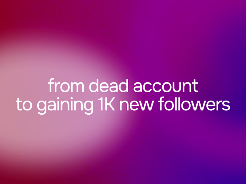 Cover image for dead account revival (TikTok)