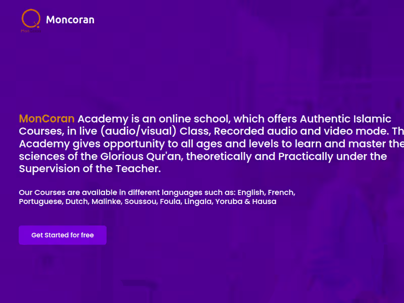 Cover image for MONCORAN