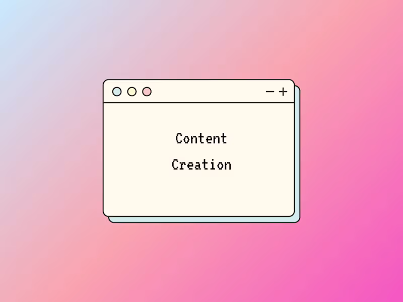 Cover image for Content Creation
