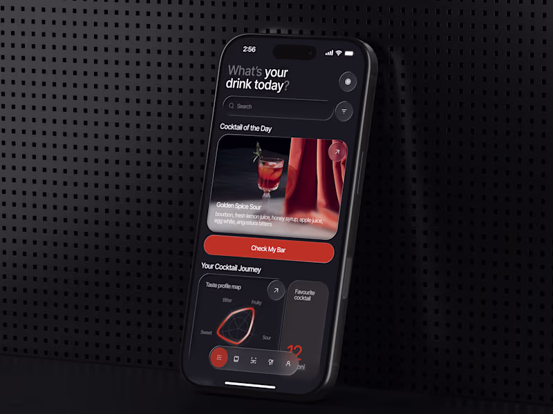 Cover image for 🍸 Product design for cocktail mobile app | Hyperactive
