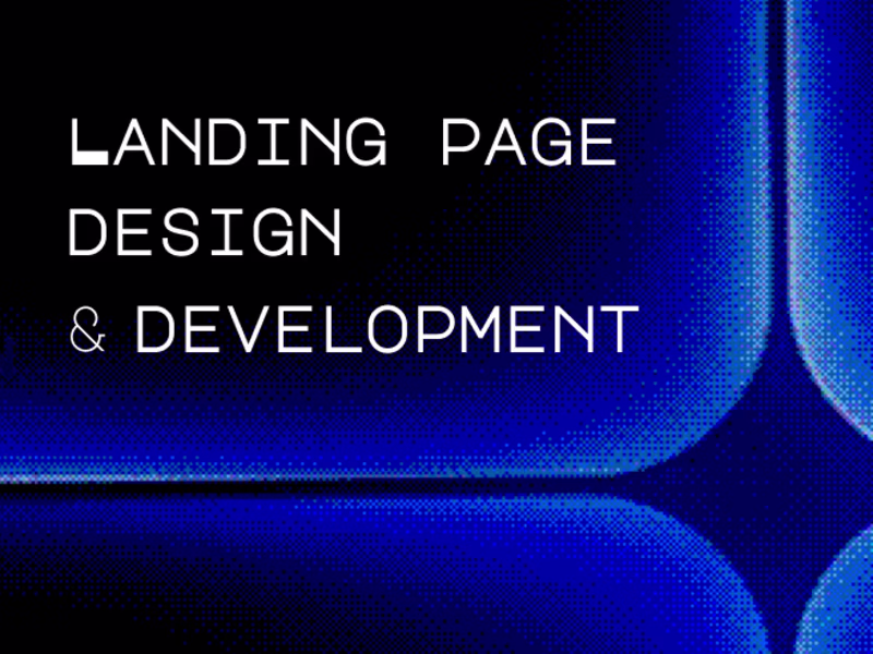 Cover image for Landing Page Design & Development
