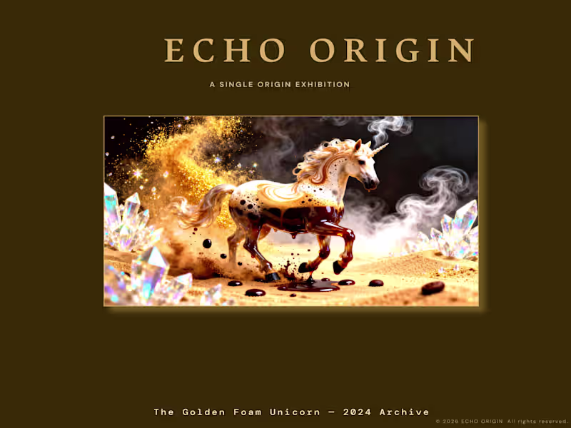 Cover image for ECHO ORIGIN — Concept Brand Identity & Presentation