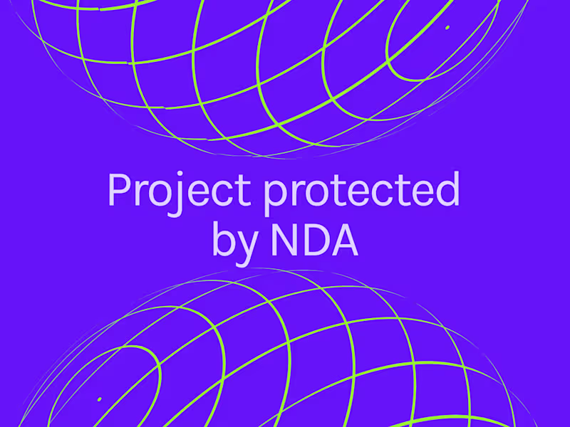 Cover image for Project protected by NDA