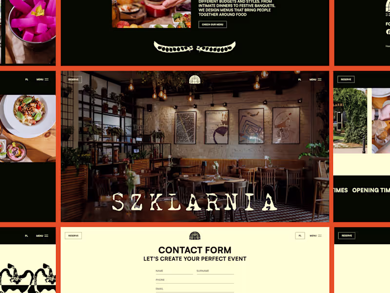 Cover image for Szklarnia • Framer Multi-Page Website Design and Development