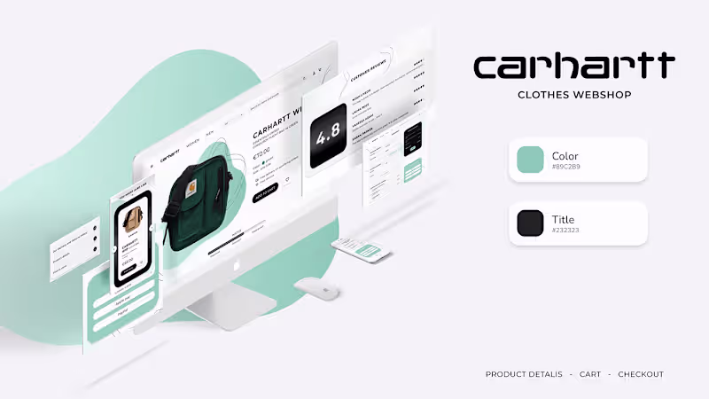 Cover image for CARHARTT - Webshop Design - UI