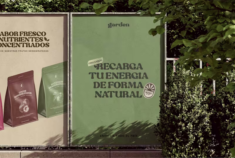 Cover image for Garden Dried Fruits — Branding & Packaging Design