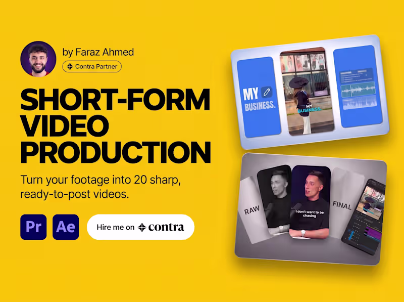 Cover image for Short-Form Video Editing for Social Media