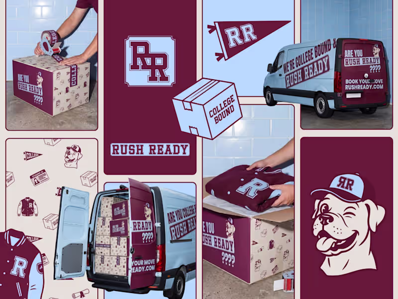 Cover image for Rush Ready Brand Identity Development