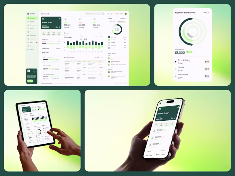 Cover image for UI UX Design For Fintech Web Application