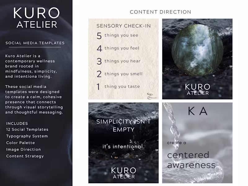 Cover image for Kuro Atelier Social Media Direction