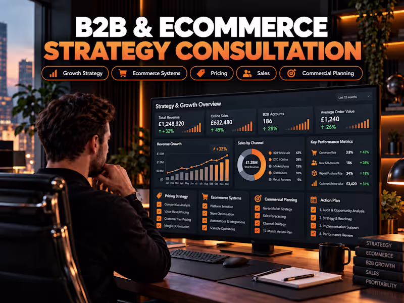 Cover image for B2B & Ecommerce Strategy Consultation