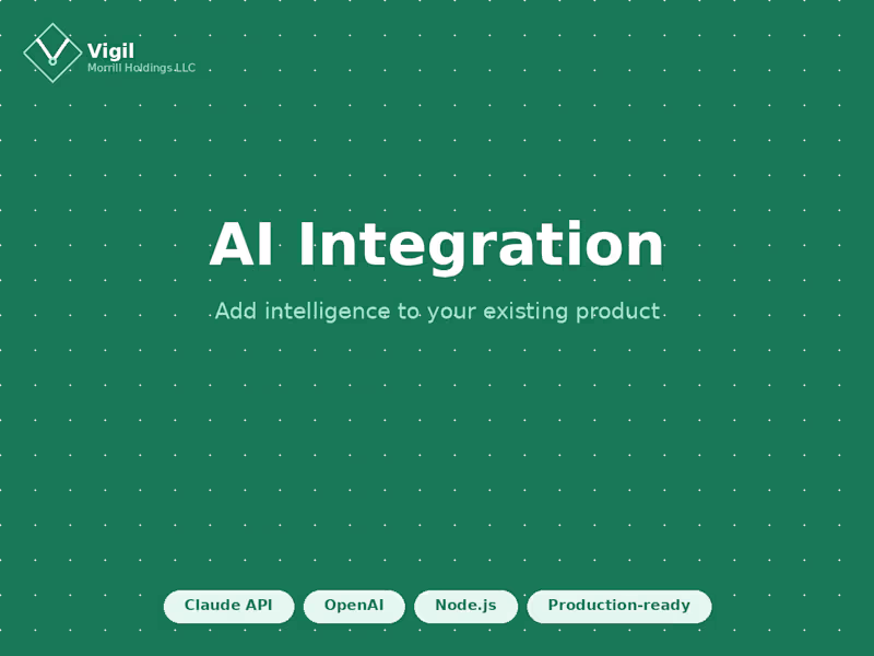 Cover image for AI Integration