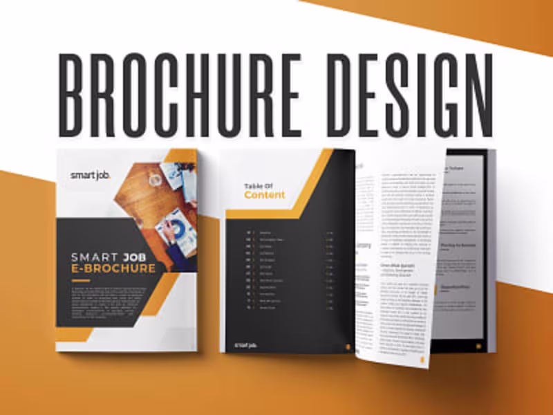 Cover image for E-Brochure design