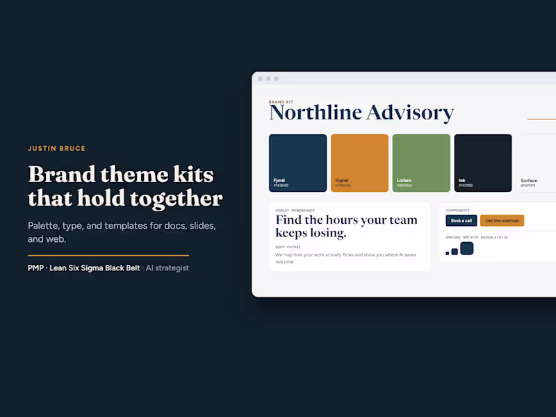 Cover image for Brand Theme Kit for Documents, Slides, and Web