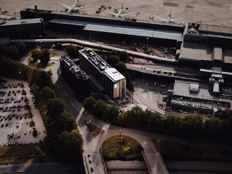 Cover image for AERIAL RENDERS - MANCHESTER AIRPORT HOTELS