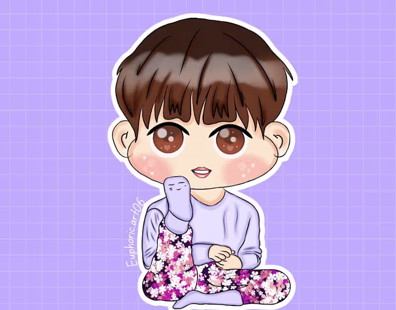 Cover image for cute kawai stickers