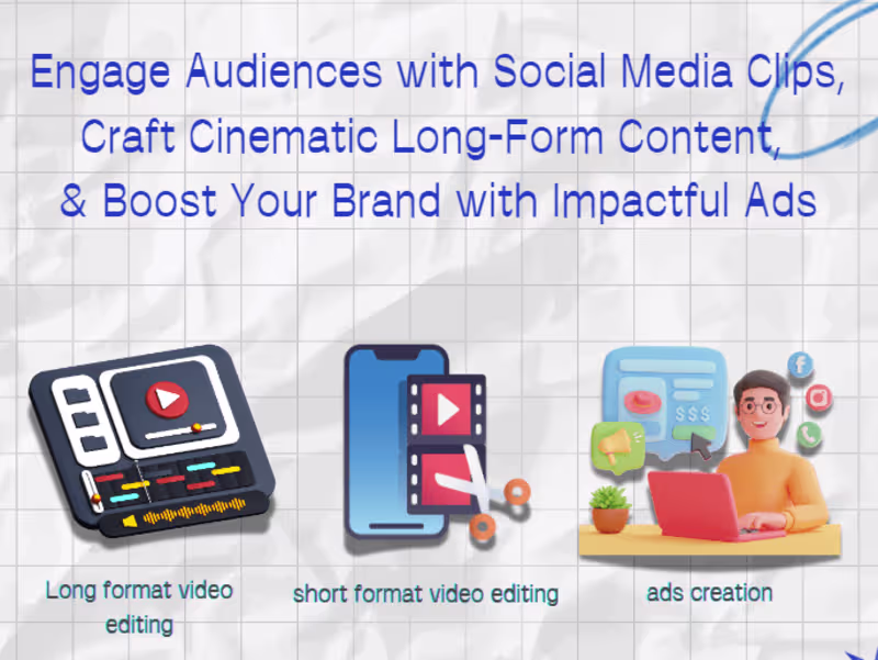 Cover image for Video editing