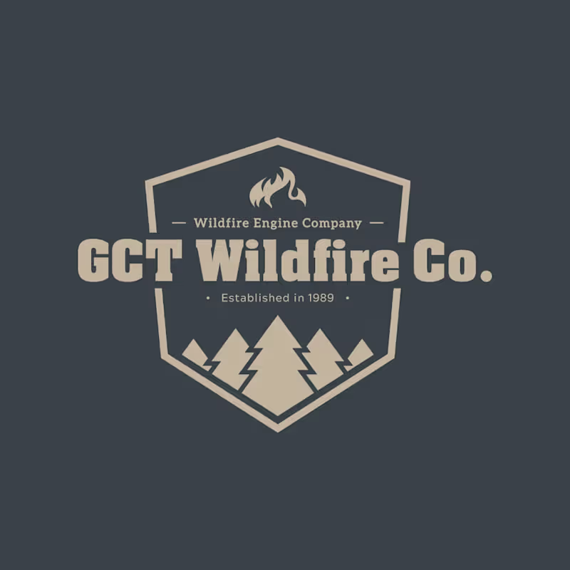 Cover image for GCT Wildfire Co. | Logo Design
