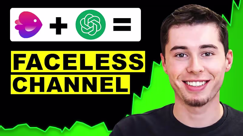 Cover image for How to Start a Faceless YouTube Channel with AI (2025) - YouTube