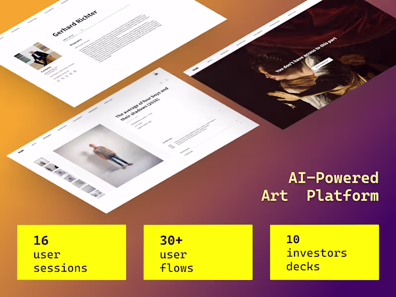 Cover image for Vasari — AI-Powered Art Management Platform