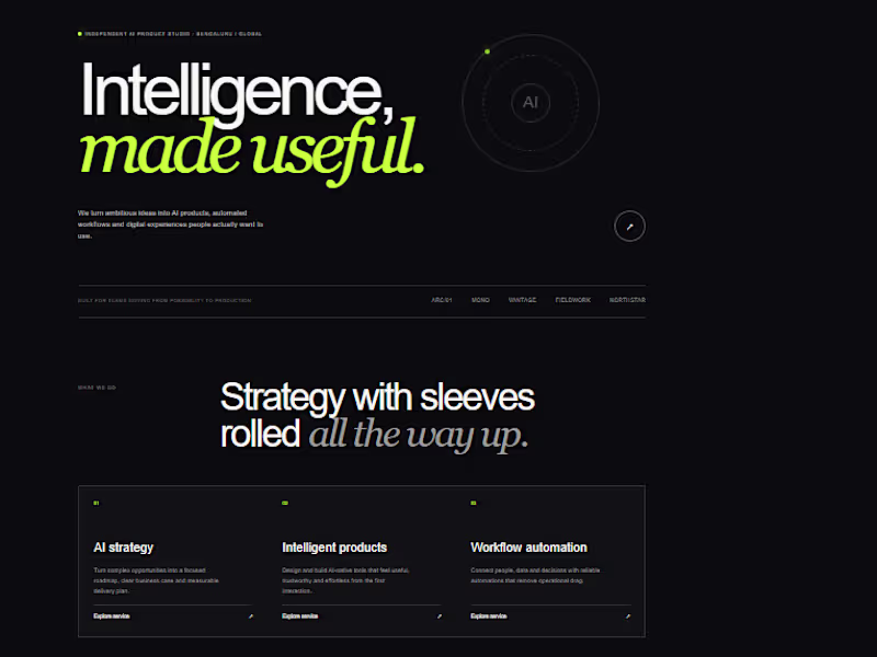 Cover image for Nexora AI Agency Template