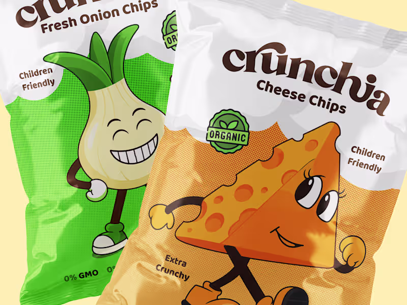 Cover image for Crunchia – Brand Identity &
