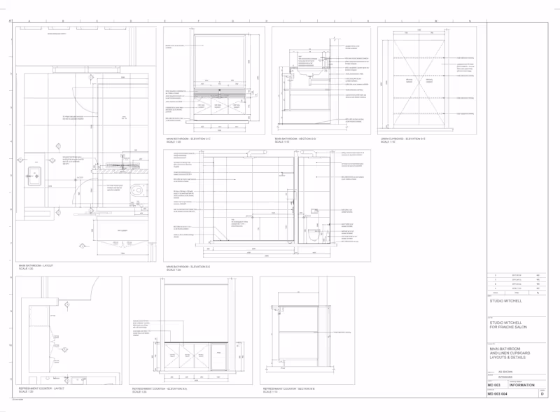 Cover image for Detailed Setting Out Drawings