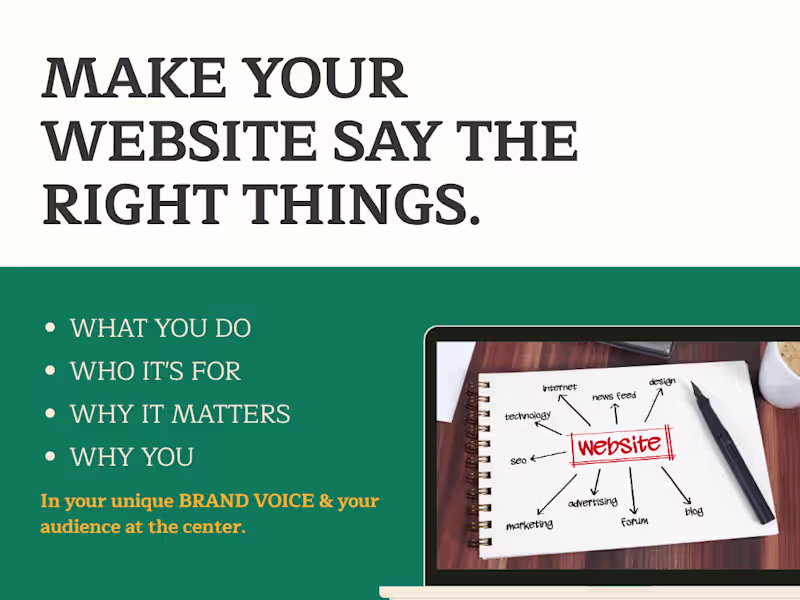 Cover image for Website Copywriting