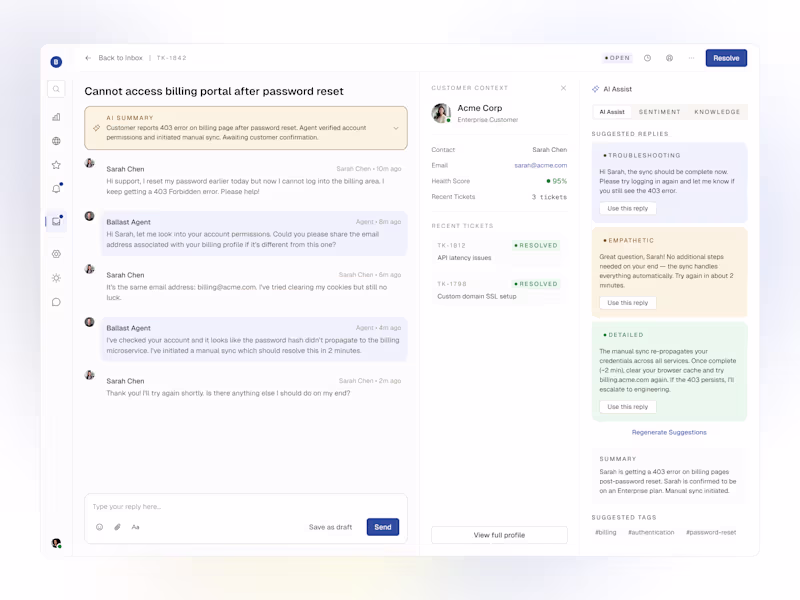 Cover image for Working on an AI-powered CRM.