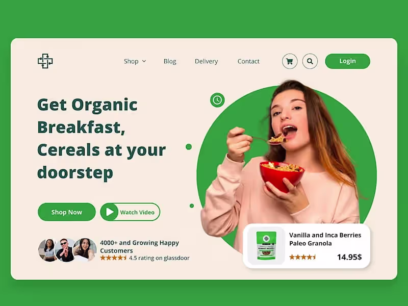 Cover image for Breakfast Delivery Website