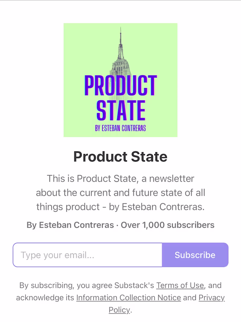 Cover image for Product State