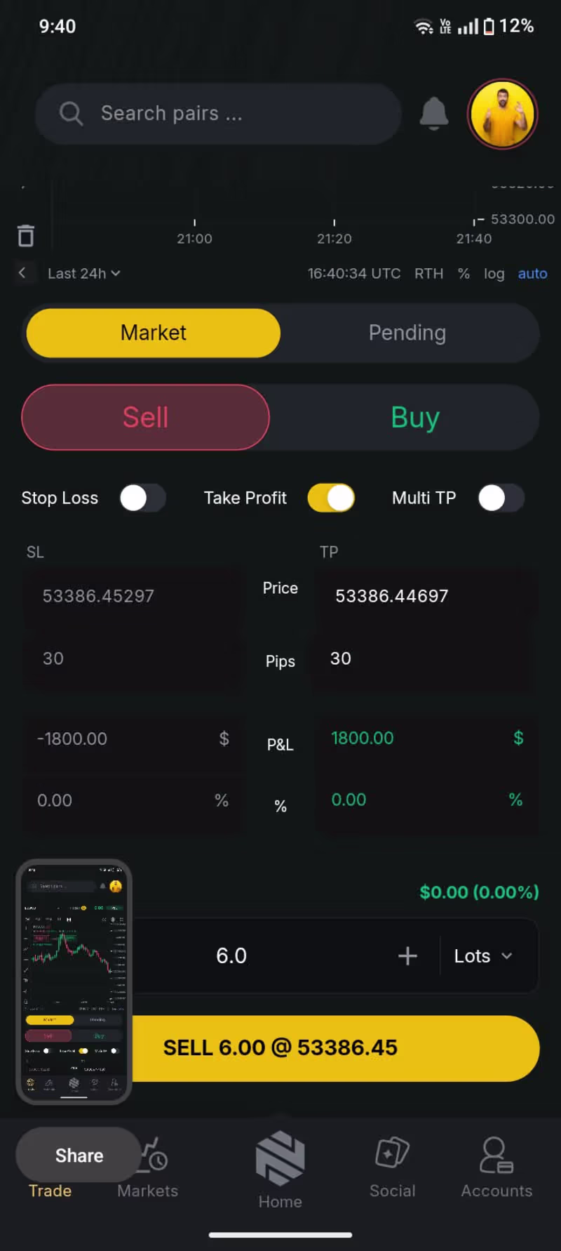Cover image for This is a trading app which connects to Xvalley's infrastruc...