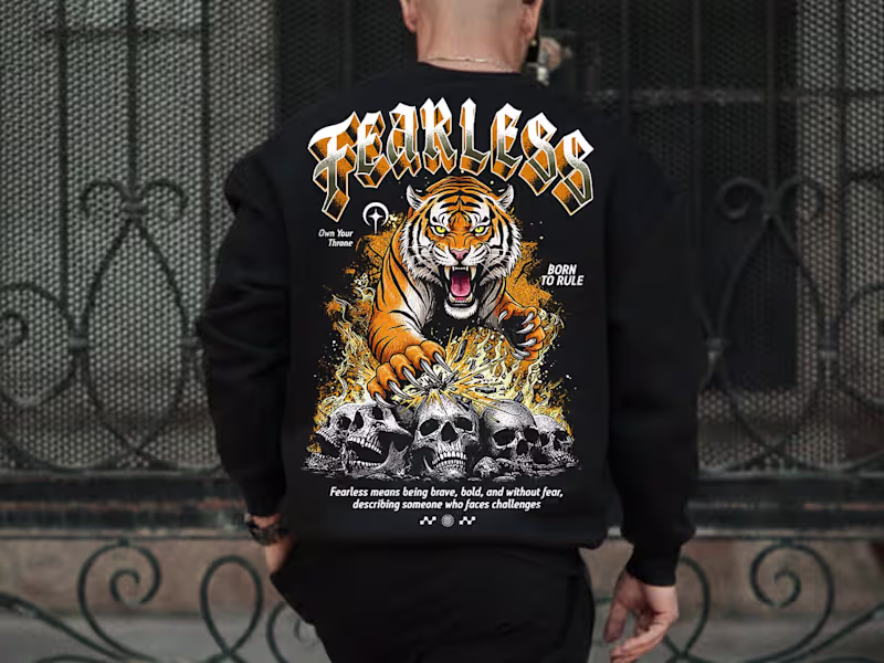 Cover image for Custom Urban Egdy graphic Streetwear t