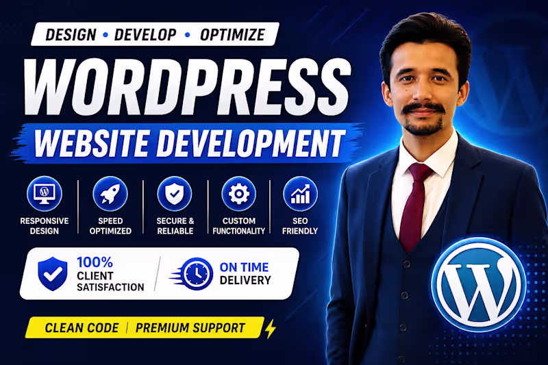 Cover image for WordPress Website Development
