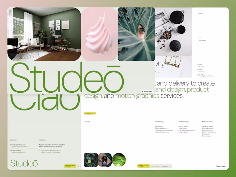 Cover image for Framer Website Design & Development