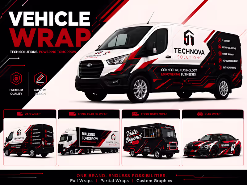 Cover image for Vehicle Wrap Design