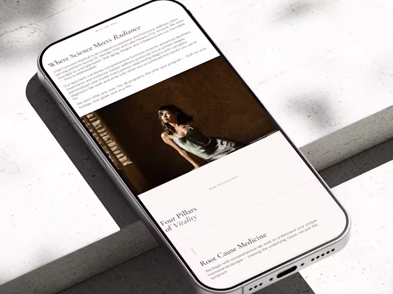 Cover image for Premium Webflow Development for Wellness & HealthTech Brands