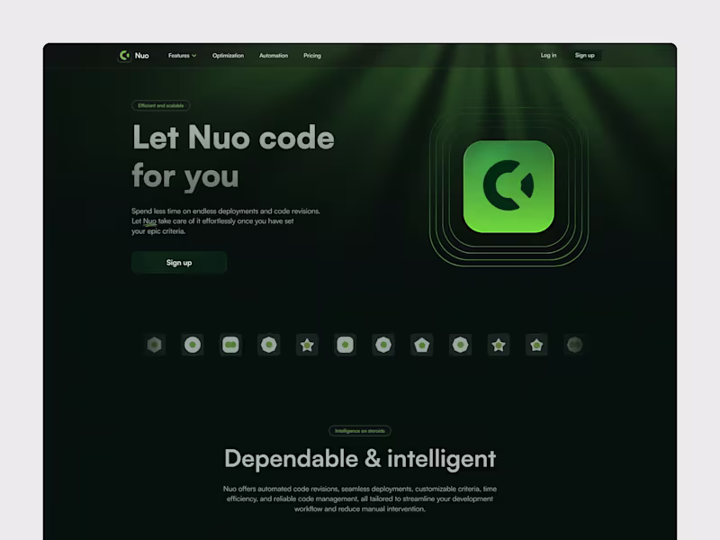 Cover image for Nuo – From Concept to a High-Performing Framer Website