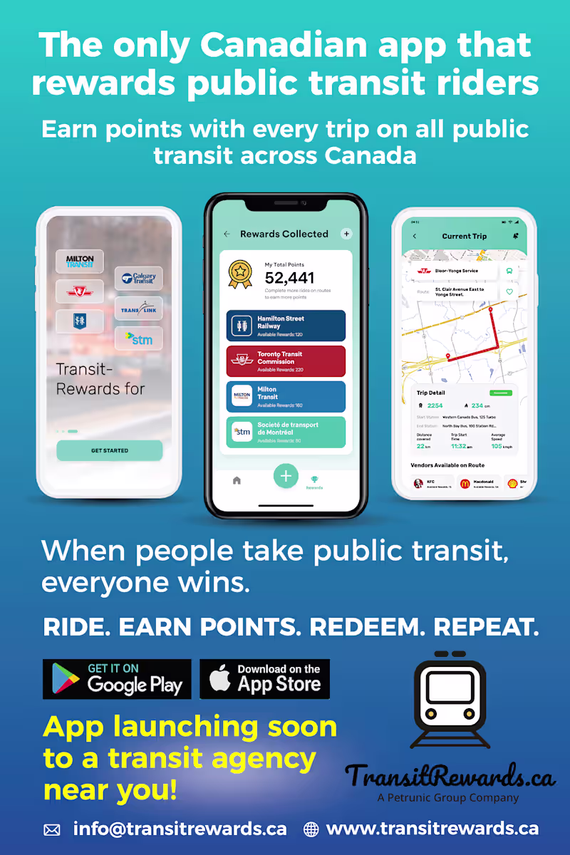 Cover image for TransitRewards App Promo Design