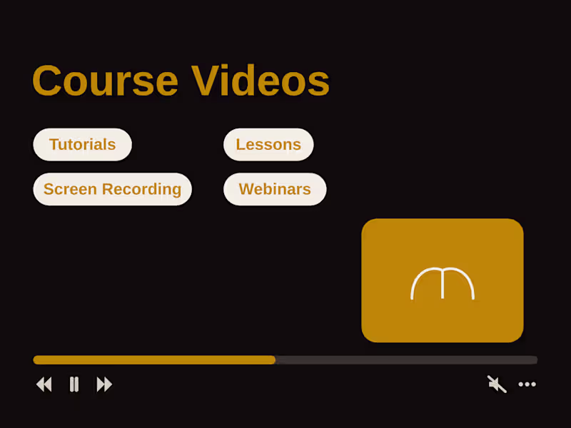 Cover image for Course Videos