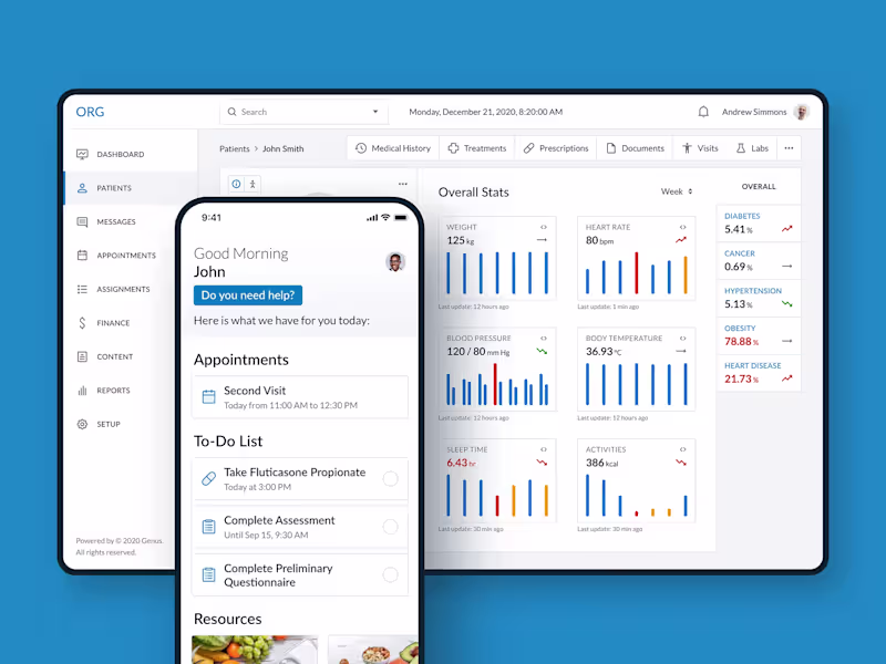 Cover image for Patient Health Monitoring Platform