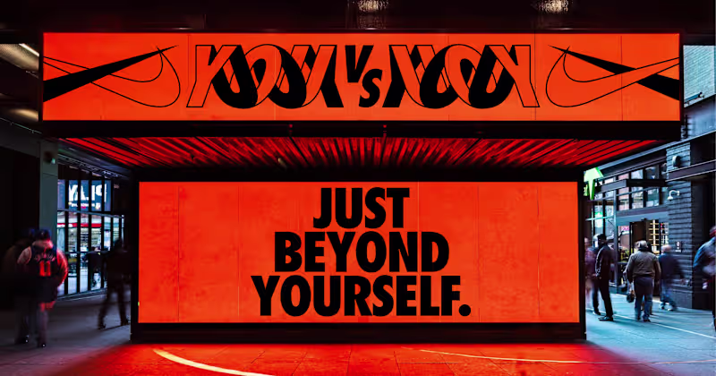 Cover image for Just Beyond Yourself - A Nike Campaign Concept